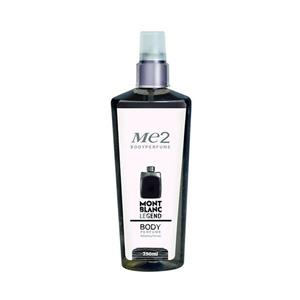 بادی اسپلش مردانه می 2 مدل Mont Blanc Legend حجم 250 میلی لیتر