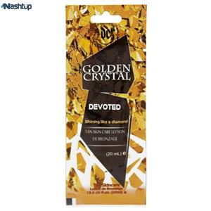 لوسیون برنزه کننده دیوتد کریشن مدل Golden Crystal حجم 20 میل 