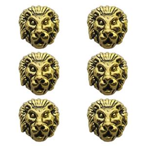 پلاک دستبند طرح شیر کد 129 بسته 6 عددی