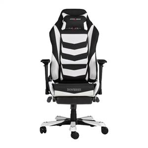 صندلی گیمینگ دی ایکس ریسر با زیر پایی DXRacer OH/IA166/NW Computer Chair: DXRacer Iron OH/IA166/NW Gaming