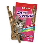 تشویقی مدادی گربه سانال با طعم سالمون و قزل آلا – Sanal Sticks