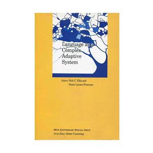 کتاب زبان Language as Complex Adaptive System Nick freeman 