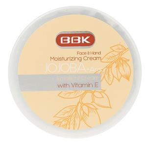 کرم مرطوب کننده ببک مناسب دست صورت حاوی روغن جوجوبا ارگان حجم 100 میل Bbk Argan Oil And Jojoba Face Hand Moisturizing Cream 100ml 