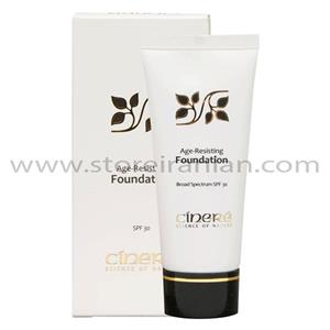 کرم پودر ضد چروک شماره 4 حجم 40 میلی لیتر سینره  Cinere Foundation Anti Resisting Cream No.4 40ml