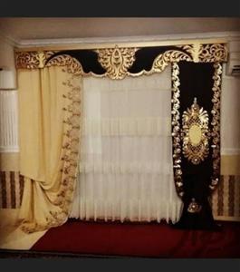 پرده سلطنتی برند ملکه مدل 2203