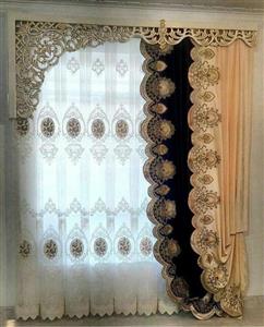 پرده سلطنتی برند ملکه مدل 2202