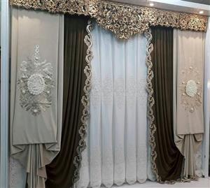 پرده سلطنتی برند ملکه مدل2215