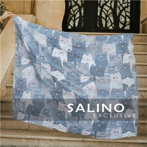 روسری نخی برند سالینو مدل S003 