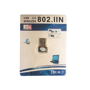 دانگل وای فای (کارت شبکه بی سیم) WiFi 802.IIN USB 2.0 (بدون آنتن) USB Wireless 802.IIN 600Mbps USB Ne