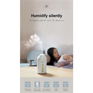 دستگاه بخور سرد رطوبت ساز بیسوس Baseus Cute Mini Humidifier DHC9 02 