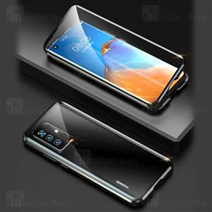 قاب مگنتی 360 درجه هواوی Huawei Honor 30s Magnetic 3 in 1 Case دارای گلس صفحه و محافظ لنز...