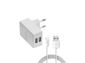 شارژر دیواری انرجایزر مدل ACW2CEUUMC3 به همراه کابل microUSB 