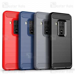 قاب محافظ ژله ای موتورولا Motorola One Zoom / One Pro Rugged Armor Fiber Carbon