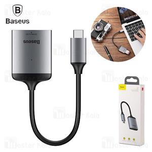 کابل تبدیل پورت تایپ سی به SD/MicroSD بیسوس Baseus Type-C to SD/TF card reader HUB CAHUB-P0G...