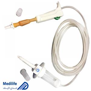 ست سرم ویژه اتاق عمل تحت سیستم جاذبه - دو لایه استریل و بسته بندی