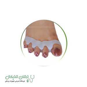 پد ژله ای هالوکس والگوس پنج انگشتی سما طب پاکان