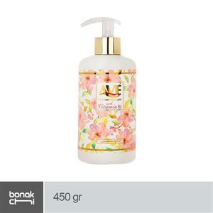 مایع دستشویی صدفی ویتامینه استوانه ای اوه ۴۵۰ گرمی