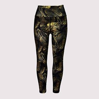 لگ ورزشی زنانه LISMINA طرح پر پرنده