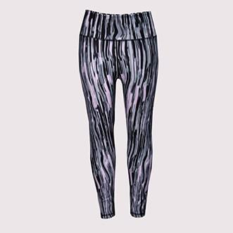 لگ ورزشی زنانه LISMINA طرح مشکی سفید