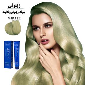 رنگ مو جوو مدل Excellence شماره 11.2 حجم 100 میلی لیتر رنگ بلوند زیتونی پلاتینه