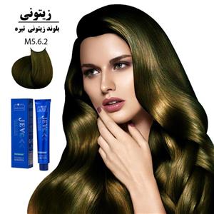 رنگ مو جوو مدل Excellence شماره 6.2 حجم 100 میلی لیتر رنگ بلوند زیتونی تیره