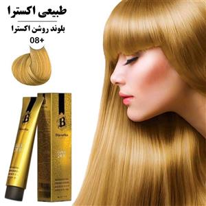 رنگ مو بیجورکا ۱۰۰میل بلوند روشن اکسترا +۰۸