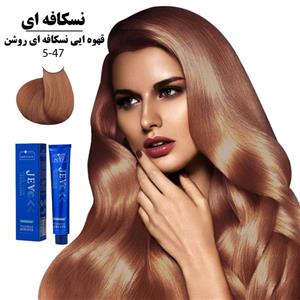 رنگ مو جوو مدل Excellence شماره 5.47 حجم 100 میلی لیتر رنگ قهوه ای نسکافه ای روشن