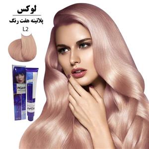 رنگ مو پیگار کراتینه پلاتینه هفت رنگ L2 