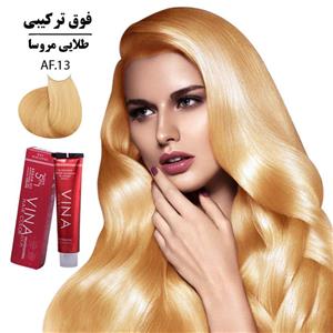 رنگ مو وینا ۱۲۵میل کراتینه طلایی مروسا AF.13