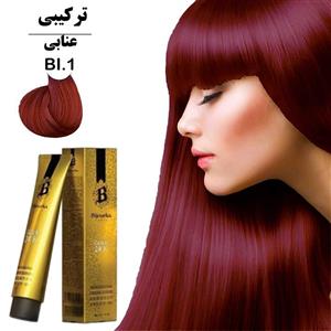 رنگ مو بیجورکا ۱۰۰میل عنابی BI.1 Bijourka Hair Color Set 100ml