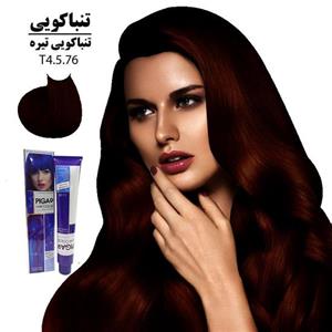 رنگ مو پیگار کراتینه تنباکویی تیره T4-5.76 