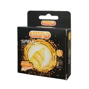 کاندوم فضایی شادو ایلین چرخشی SHADOW Alien Spiral Condom