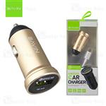 شارژر فندکی باوین Bavin PC362 2.4A QC3 Car Charger همراه با کابل