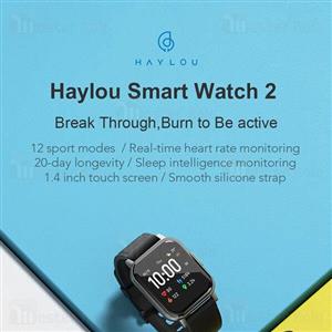 ساعت هوشمند شیائومی Xiaomi Haylou LS02 Smart Watch  Xiaomi Haylou Watch 2 LS02 Smart watch