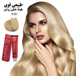 رنگ مو وینا ۱۲۵میل کراتینه بلوند خیلی روشن قوی ۹٫۰۰