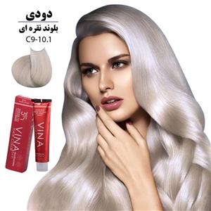 رنگ مو وینا ۱۲۵میل کراتینه بلوند نقره ای C9-10.1