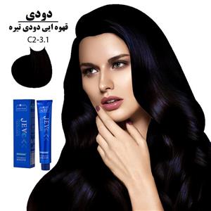 رنگ مو جوو مدل Excellence شماره 3.1 حجم 100 میلی لیتر رنگ قهوه‌ای دودی تیره