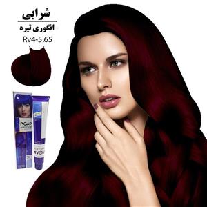 رنگ مو پیگار کراتینه انگوری تیره Rv4-5.65