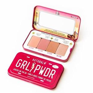 پالت رژگونه دبالم (دبام) مدل THEBALM AUTOBALM Blush Palette girl power 