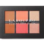 پالت رژ گونه و هایلایتر لاروک انگلیس | LaRoc PRO Sculpt and Glow Face Palette