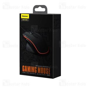 موس گیمینگ بیسوس Baseus GMGM01 01 Gaming Mouse دارای 9 کلید GAMO GM01 Wired 