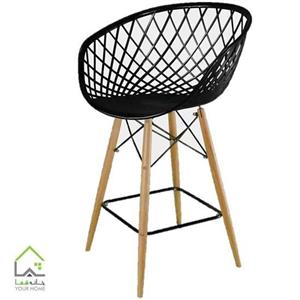 صندلی اپن پایه چوبی سوپر راش