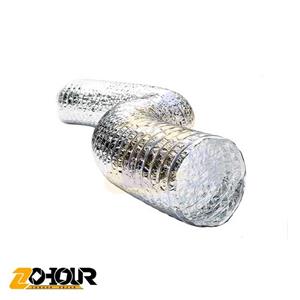 کانال فلکسیبل مدل روکش آلومینیوم سایز ۸ اینچ Flexible (20mm)