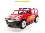 اسباب بازی ماشین آتشنشانی هامر(QHT CAR) قرمز