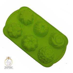 قالب مافین سیلیکونی شش طرح