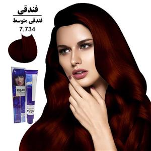 رنگ مو پیگار کراتینه فندقی متوسط ۷٫۷۳۴