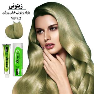 رنگ مو آرکیا بلوند زیتونی خیلی روشن M8-9.2