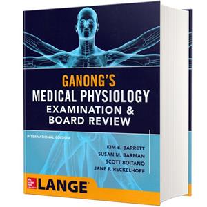 کتاب Ganongs Medical Physiology Examination And Board Review اثر جمعی از نویسندگان انتشارات مک گرا هیل 