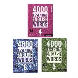 کتاب 4000Essential English Words اثر Paul Nation انتشارات الوندپویان جلد 4 تا 6