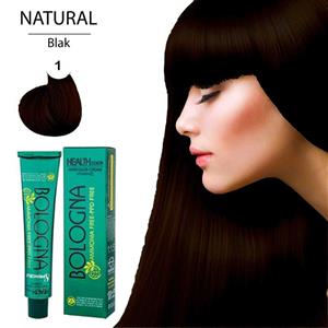 رنگ مو بلونیا سری natural شماره 1 حجم 100 میلی لیتر رنگ مشکی